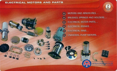 Electrical motors and parts